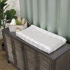 NoJo Rustic Farmhouse Super Soft Gray and White Buffalo Check Changing Pad Cover - 2 of 3