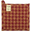 Burgundy Star Pot Holder 8x8 - 2 of 4