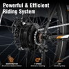 EVERCROSS EK28 28" Electric Bike for Adults,500W Electric Mountain Bike with 36V 12AH Battery, 60 Miles Range - 3 of 4