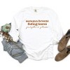 Simply Sage Market Women's Autumn Breeze Falling Leaves Long Sleeve Garment Dyed Tee - 2 of 3