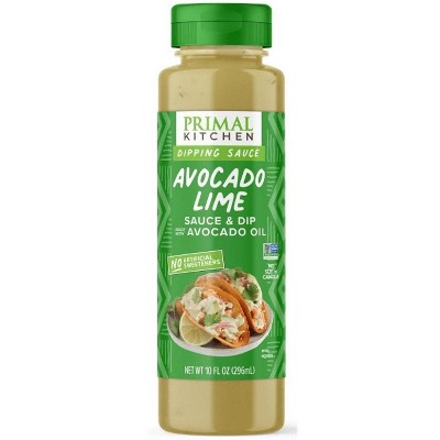 Primal Kitchen Avocado Lime Dipping Sauce 10 oz Pack of 2)