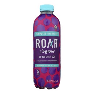 Roar Organic - Water Blueberry Acai - Case of 12 - 18 FZ Each - 1 of 3
