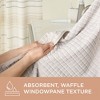 TOWN & COUNTRY EVERYDAY 4-Piece Textured Windowpane Hand Towel Set - 4 of 4