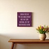 Slickblue Funny Parenting Quote Wood Wall Sign – Rustic 7x7 Home Decor for Moms and Dads, Multiple Color Options - 2 of 3
