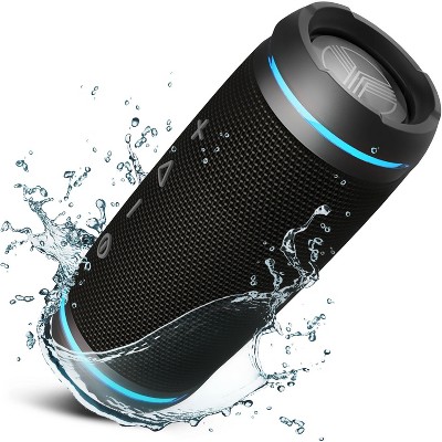 Treblab HD77 Ultra Premium Outdoor Rugged IPX6 Water Resistant Wireless Speaker - Black (HD77-B)