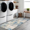Lahome Modern Abstract Washable Area Rug-Soft Carpet for Living Room, Bedroom, or Office - 4 of 4