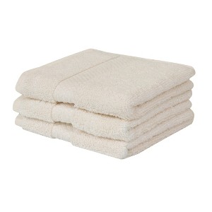 Splash Zero Twist 100% Ring Spun Cotton Face Washcloth Set – Reversible, 550 GSM, Soft, Lightweight, Highly Absorbent Towels for Bathroom - 1 of 4