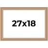 PosterPalooza | Weathered Yellow Picture Frame - UV Acrylic, Backing Board, Hanging Hardware Included - 2 of 4