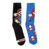 Mens Super Mario Bros. Level Up 2-Pack Crew Socks - 2 of 4