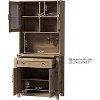 SAINTCY 72 inch Tall Kitchen Pantry Cabinet Storage - 3 of 4