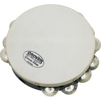 Grover Pro Projection-Plus Double-Row German Silver Tambourine 8 in.