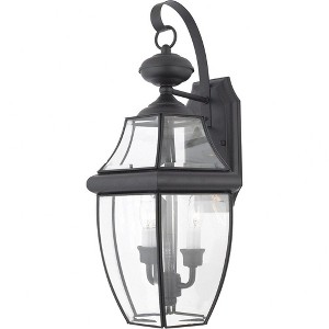 Quoizel Lighting Newbury 2 - Light Sconce in  Mystic Black - 1 of 1