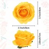 REGALWOVEN Home Decor Silk Fake Roses Artificial Flower Head for DIY Crafts Wedding 2.8" 25 Pcs - 4 of 4