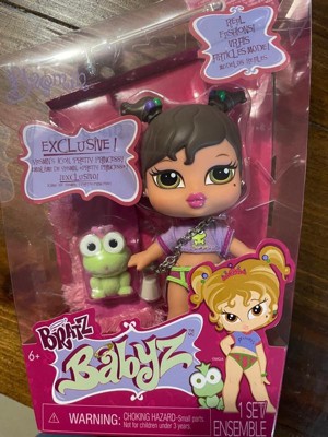 Bratz Babyz Yasmin Collectible Fashion Doll with Real Fashions and Pet