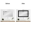 Amanti Art Mirror Makeover Bathroom Mirror Frame Border Kit - Fully Assembled Peel and Stick Frame - Mirror NOT Included - Parlor Trim - 4 of 4
