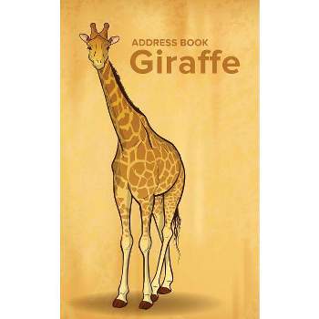 Address Book Giraffe - by  Journals R Us (Paperback)