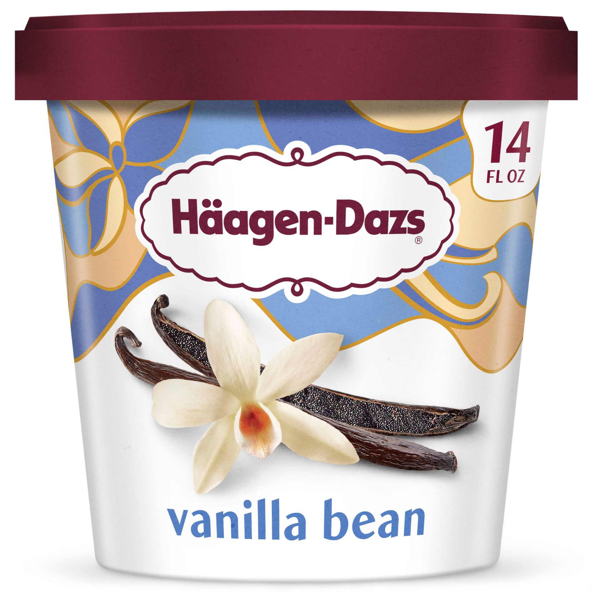 Haagen Dazs Vanilla Bean Ice Cream - 14oz