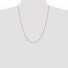 Black Bow Jewelry 0.9mm, 10k Yellow Gold, Box Chain Necklace - 2 of 4