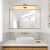 KAISITE 24in Gold Bathroom Vanity Light with 5 CCT Adjustable LED - 3 of 4