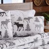 Great Bay Home Rustic Lodge Reversible Quilt Set With Shams - image 3 of 4