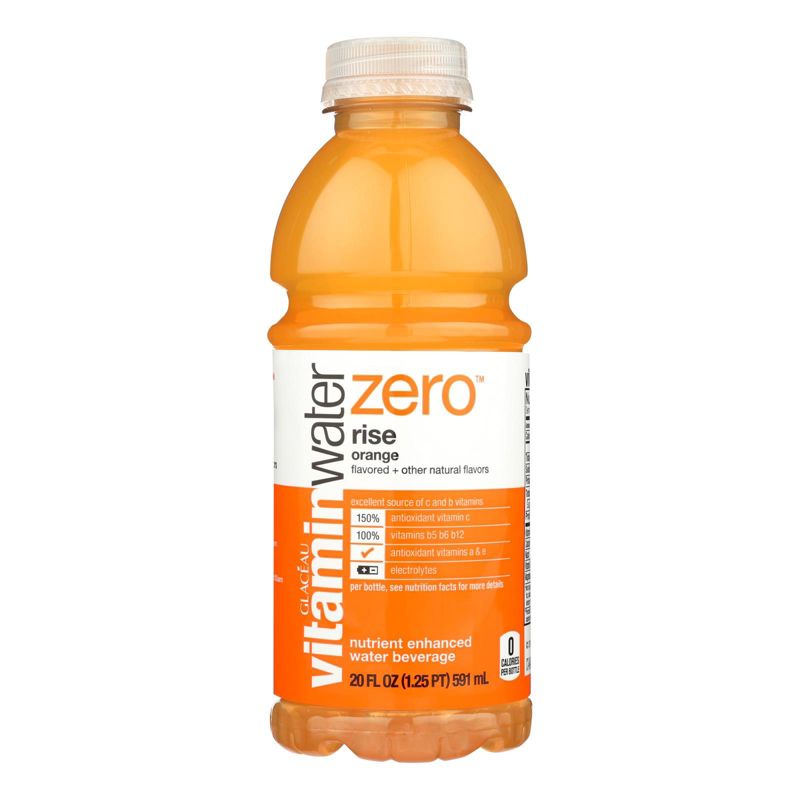 Glaceau Vitaminwater Zero Rise Orange - Case of 12/20 oz, 2 of 8