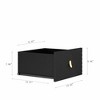 TIRAMISUBEST Black Modern Buffet Sideboard Cabinet - Mobile Storage for Dining & Living Rooms - 4 of 4