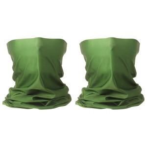 Unique Bargains Breathable Sun Protection Hiking Fishing Cycling Neck Gaiter Face Masks 2 Pcs - 1 of 4