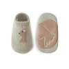 MyKids-Usa Kids Girl Embroidered Pattern Non-Slip Floor Soft Socks - 4 of 4