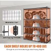 48"x18"x72" Storage Rack Shelf 5-Tier Adjustable Metal Shelving Units 2000 LBS Capacity - image 3 of 4