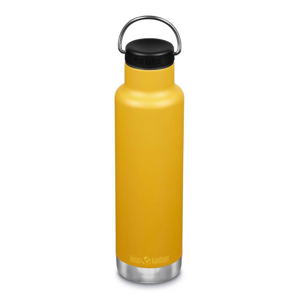 Klean Kanteen 20oz Classic Vacuum Insulated Stainless Steel Water Bottle - Marigold