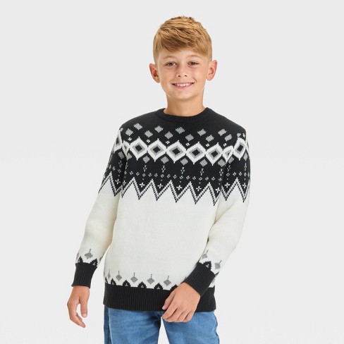 Boys pullover sweater best sale