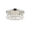 Cape Harbor 4-Light Flushmount Ceiling Light - Nautical Inspired, Dimmable, Steel & Glass - 2 of 4