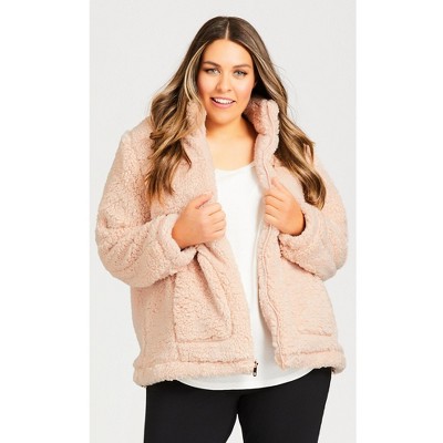 Avenue Sketchers Cozy Fleece Reversible Jacket
