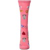 Memoi Women's Philly Themed Rayon Blend Novelty Crew Sock Pink Lemonade 9-11 - 2 of 4
