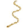Pompeii3 Men's Link 14k Gold (19gram) or Platinum (32gram) 4mm Bracelet 8" - 3 of 4