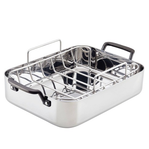 KitchenAid Full-Size Stainless Steel Dish Rack, Light Gray