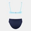 Women's Low Rise Scalloped Scoop Neck Back Hook Maternity Bikini Sets - Cupshe - 3 of 4