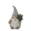Melrose Pine Tree Trunk Gnome (Set of 2) - 2 of 4