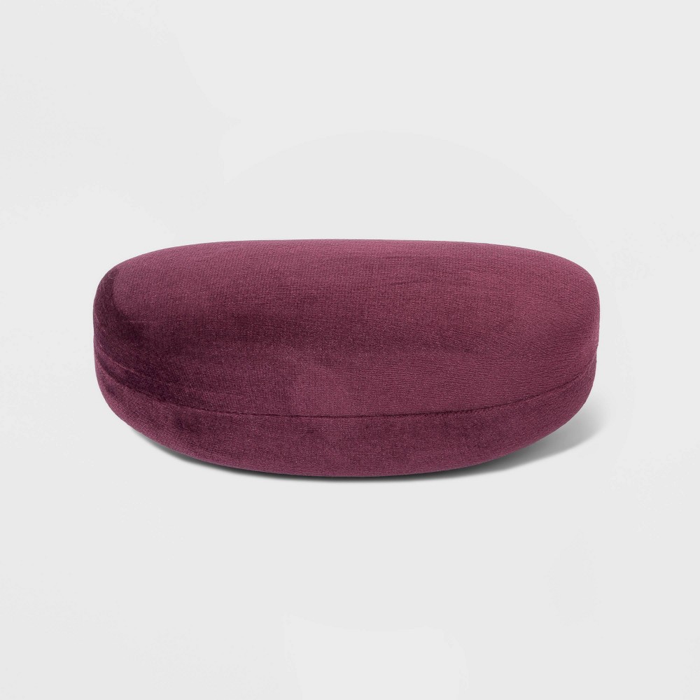 Clam Shell Glasses Case - A New Day Burgundy, Red
