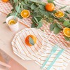 Daydream Society - Clementine Frenchie Striped Small Plates - Pack of 8 Paper Plates - 2 of 4