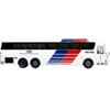 1984 Eagle Model 10 Motorcoach Bus #222 "Grand Parkway Downtown" Houston (Texas) 1/87 (HO) Diecast Model by Iconic Replicas - 2 of 3