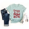 Simply Sage Market The Cowboy Tour Distressed Short Sleeve Tee - 3 of 4