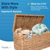 ClickDecor Farmhouse Wicker Trunk - 2 of 4