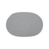 Unique Bargains Trivet Oval Rope Coaster Cotton Non-Woven Fabric 12.6"x8.66"x0.31" - 3 of 3