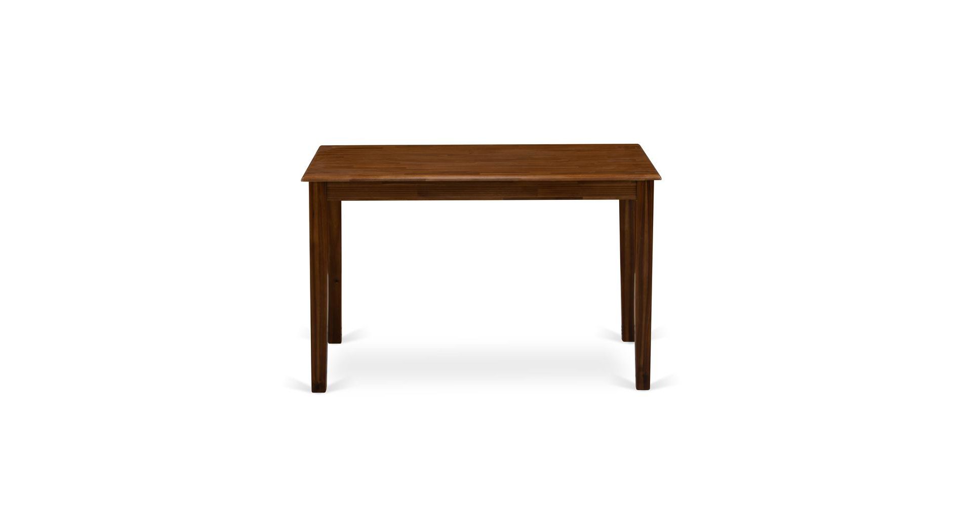 East West Furniture,East West Furniture Dining Table - Walnut Rectangular Table