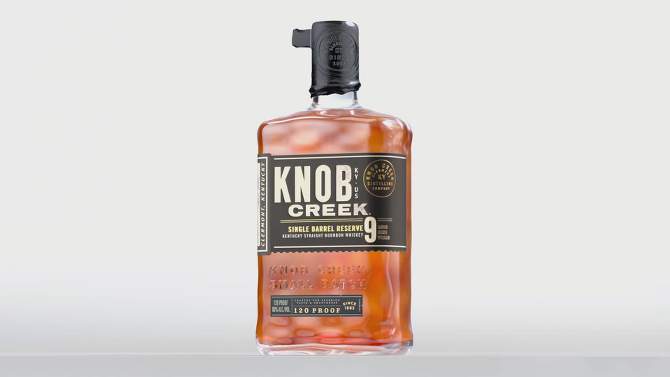 Knob Creek Single Barrel Whiskey - 750ml Bottle, 2 of 7, play video
