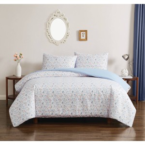Truly Soft 5pc Maine Floral Bed in a Bag Set - 1 of 4