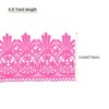 Unique Bargains Cotton Vintage Hollow Lace Decorative Ribbon Trim 4.8 Yards x 3 Inch - 2 of 3