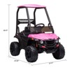 12V Kids Ride On Dump Truck with Remote Control & Sun Shade | Electric Car with LED Lights & Shock Absorption - 2 of 4