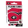MasterPieces Officially Licensed NCAA Georgia Bulldogs Playing Cards - 54 Card Deck for Adults - 2 of 4